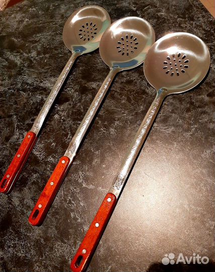 Шумовка для казана из нержавейки