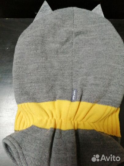 Шапка шлем зимний детский