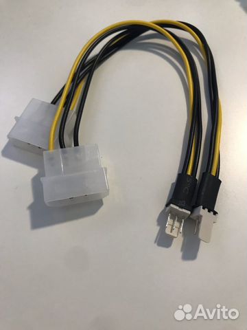 Хаб для подключения 3/4 pin кулеров в molex купить в Перми ...