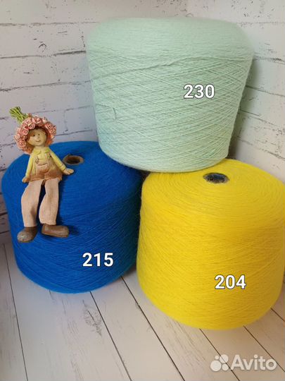 Пряжа Ангора 65