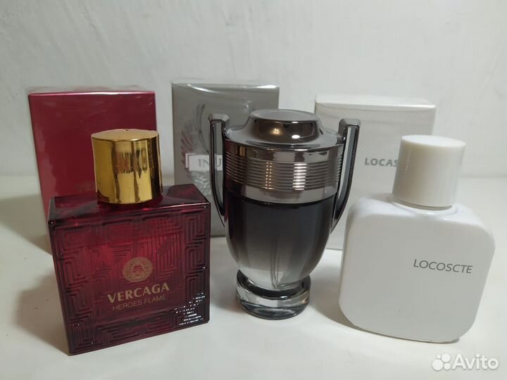 Набор 3 шт мужские пакетом духи