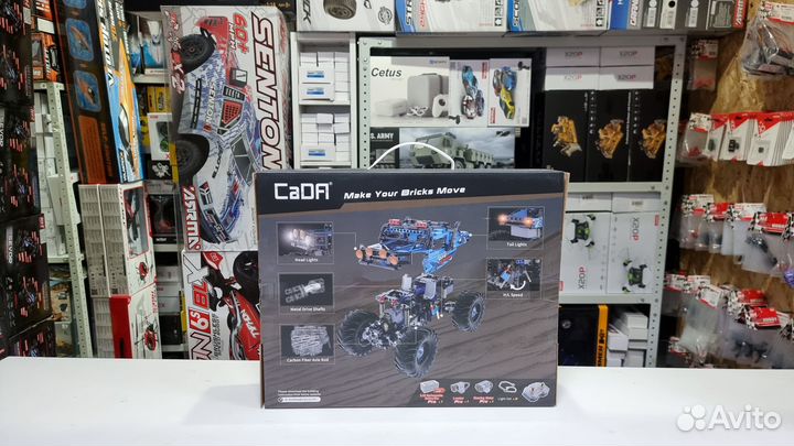 Радиоуправляемый конструктор cada внедорожник