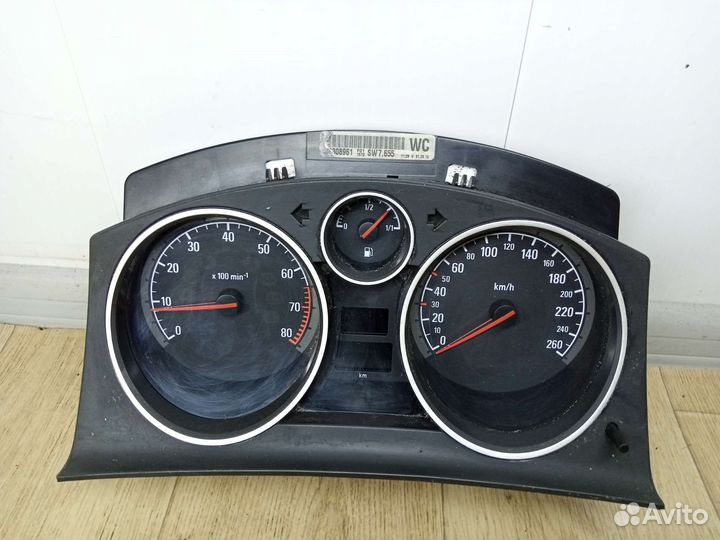 Щиток приборов opel zafira /opel astra h