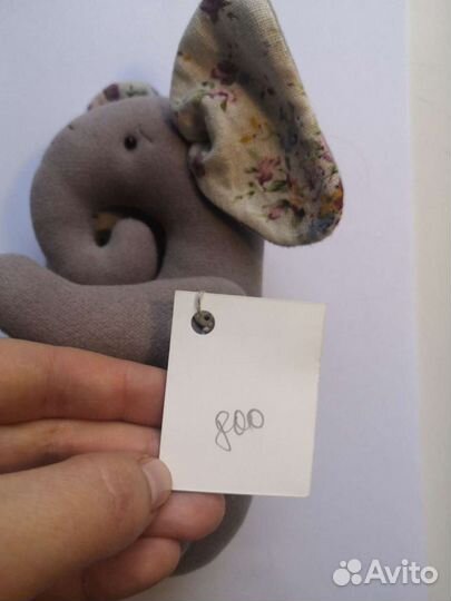 Игрушка Слоник ручной работы