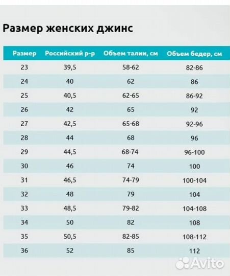 Новые джинсы женские / для девочки 40 р.(24 р.)