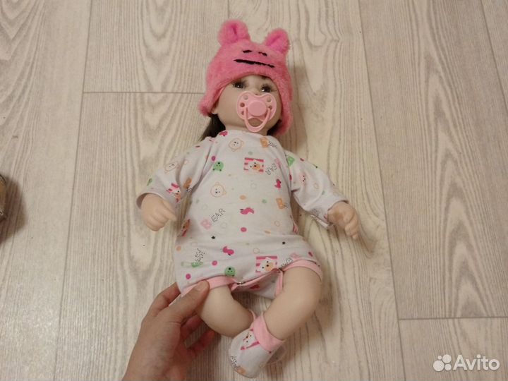 Кукла реборн силиконовая девочка