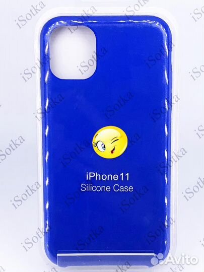 Чехол Apple iPhone 11 Silicone Case №48 (Ультра-си