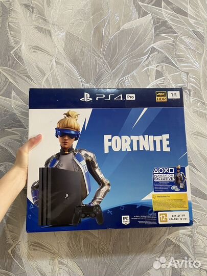 Sony playstation 4 PS4 pro 1tb с играми