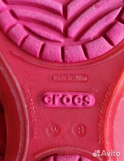 Сланцы crocs w8