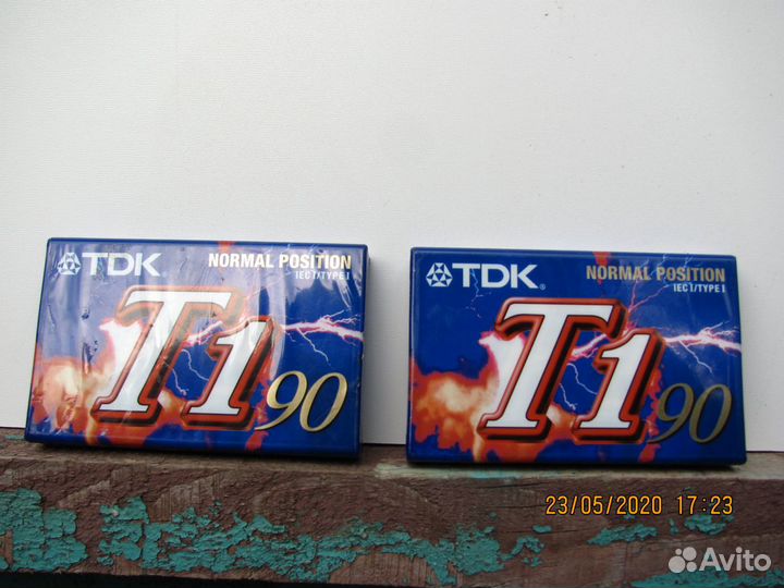 Аудиокассеты тдк запечатанные