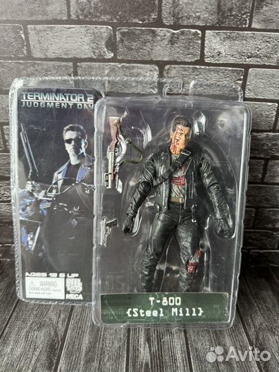 Терминатор Т800 Neca Фигурка Terminator Steel Mill