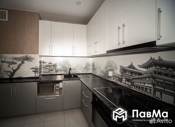 Кухонные гарнитуры в потолок 100*126