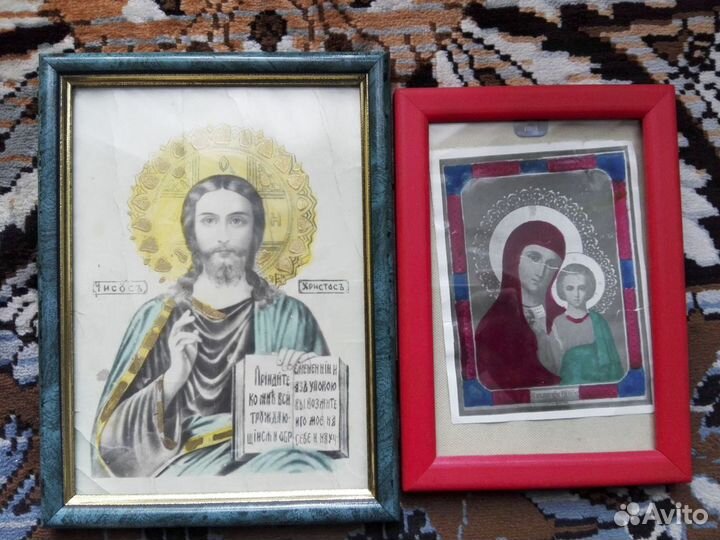 Иконы литографии 19 в