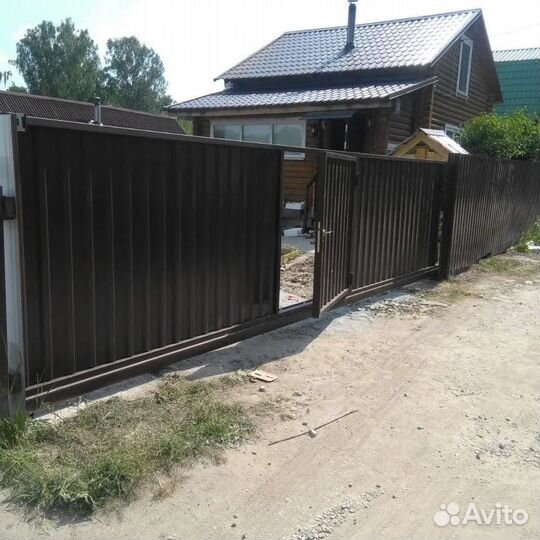 Забор из профнастила