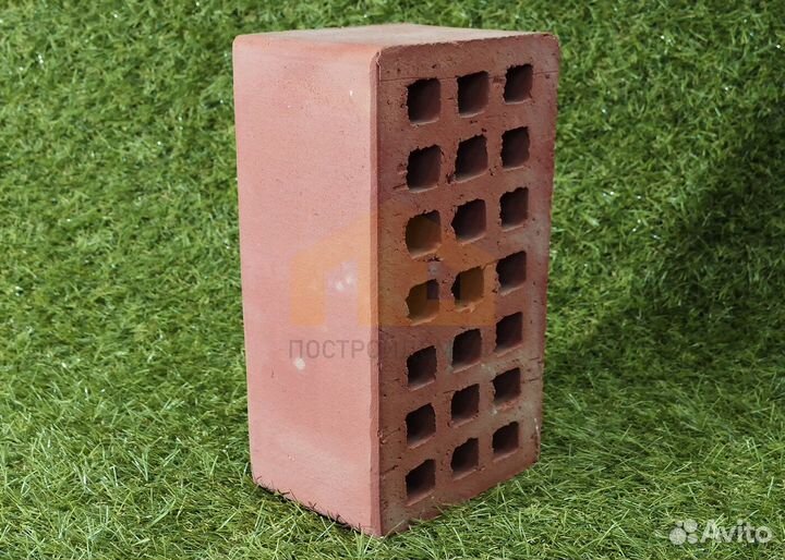 Кирпич рядовой пустотелый двойной
