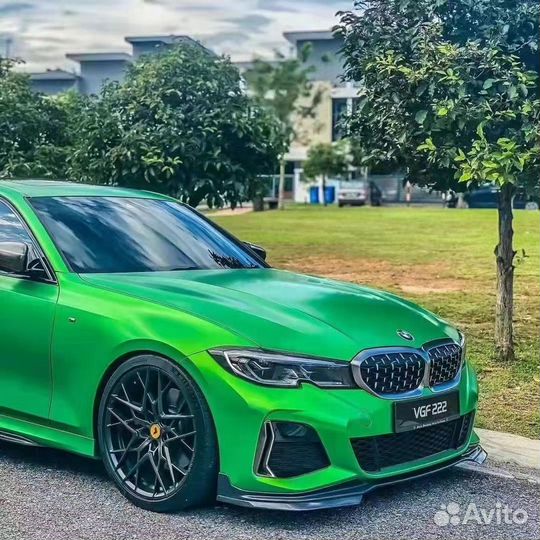 Сплиттер губа BMW 3 G20 карбон M perfomance