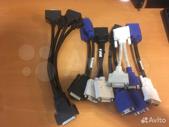 Кабеля-переходники DisplayPort DVI VGA DMS-59