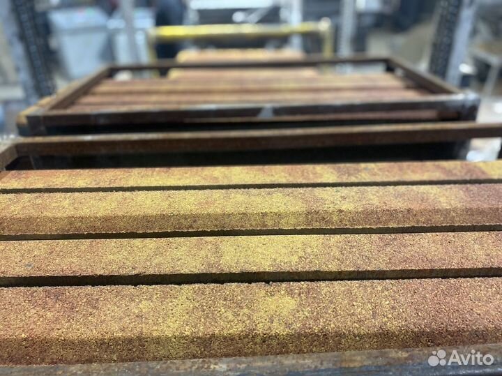 Тротуарная плитка цветная