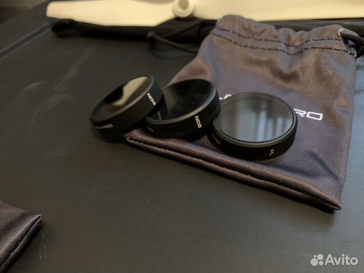 Квадрокоптер DJI Phantom 3 pro с фильтрами + акумы