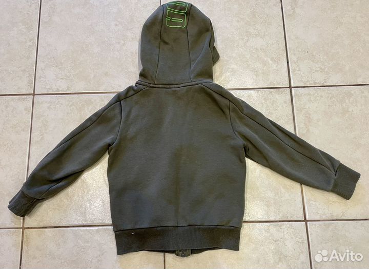 Кофта на молнии, толстовка puma, 116