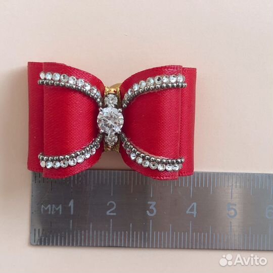 Бантики выставочные ручной работы для собак