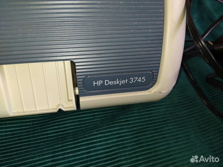 Принтер HP deskjet 3745 струйный цветной