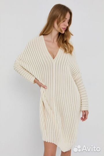 Платье Liviana Conti 48 шерсть шелк