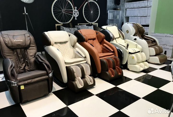 Массажное кресло новое Booker