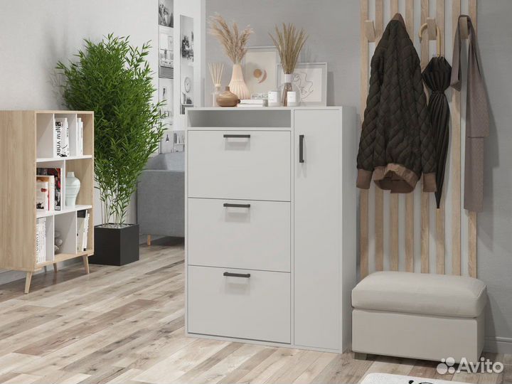 Обувница вместительная 18 пар, наличие склад