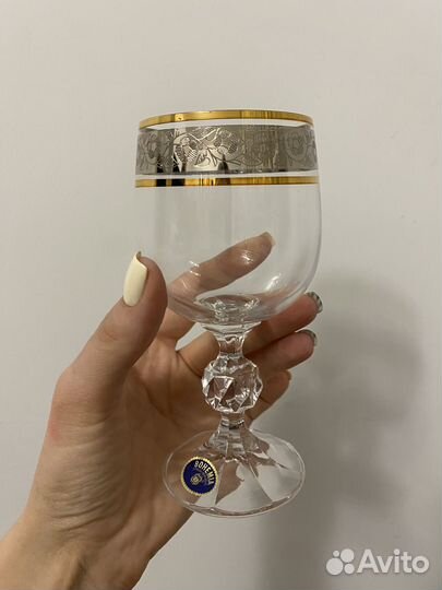 Бокалы bohemia crystal новые