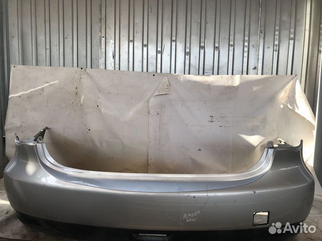 Бампер задний Nissan Almera G15 2012–2019