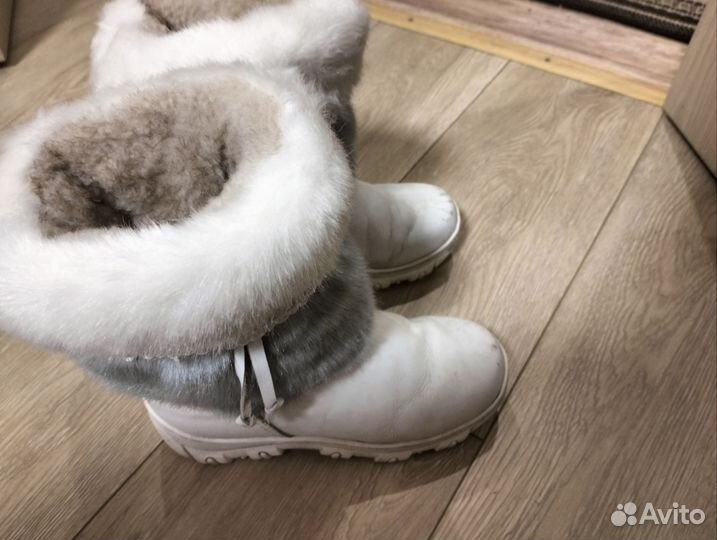 Сапоги зимние р 35