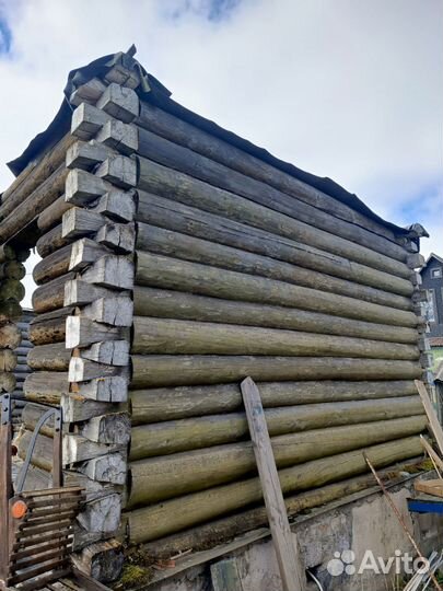 Сруб дома на разбор бу