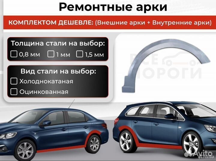 Арка Skoda Superb 1 дорест