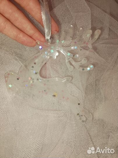 Елочные игрушка ручной работы