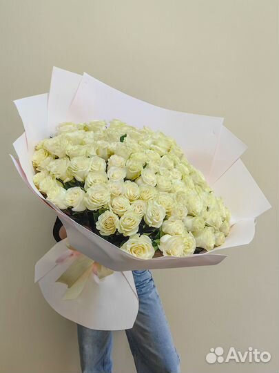 Розы 25 55 101 Цветы и Букеты с доставкой