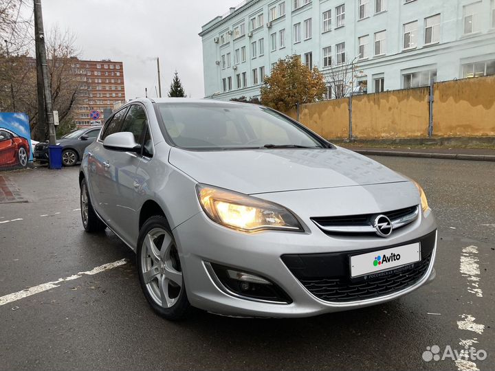 Opel Astra 1.6 AT, 2013, 141 000 км