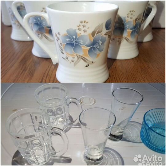 Кружки чашки бокалы