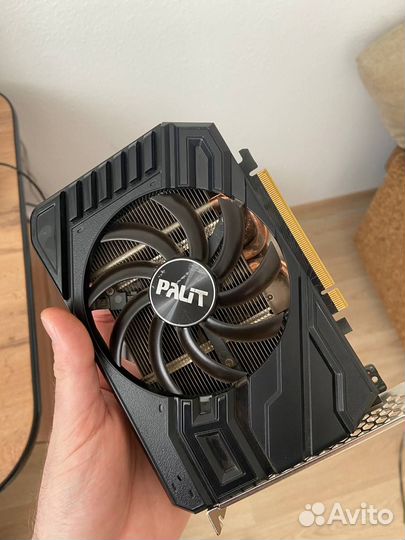 Видеокарта Palit GTX 1660 super StormX