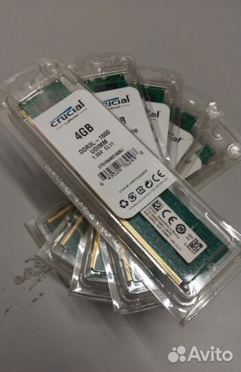 Модули памяти DDR, DDR2, DDR3, DDR4