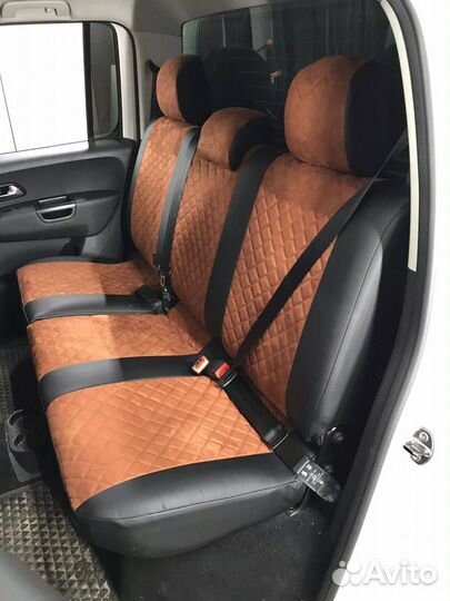 Чехлы из экокожи Volkswagen Golfplus от Автопилот