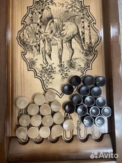 Нарды ручной работы