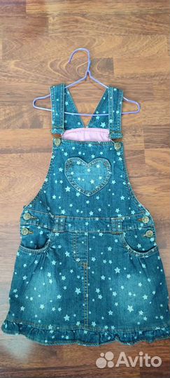 Сарафан джинсовый 116