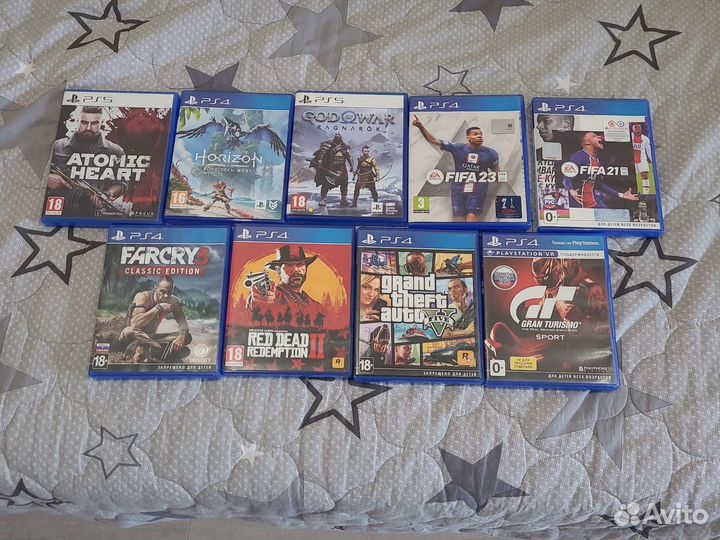 Игры для приставок ps4