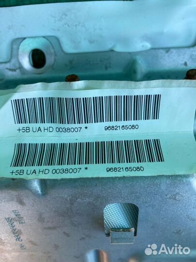 Подушка безопасности пассажирская Citroen C4