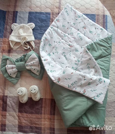 Конверт на выписку летний