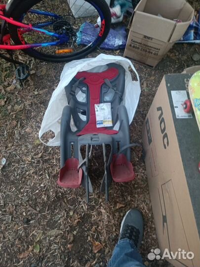 Кресло для ребенка на велосипед
