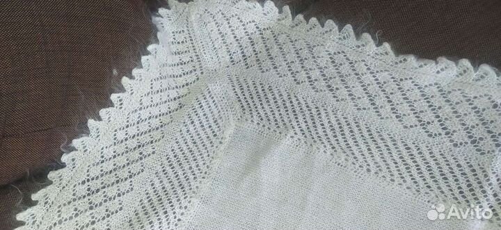 Новый Оренбургский пуховый платок, ручной работы