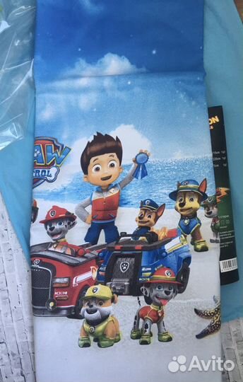 Белье постельное 1,5 сп щенячий патруль детское