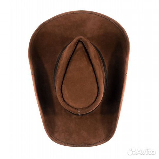 Шляпа ковбойская натуральная кожа ручная работа